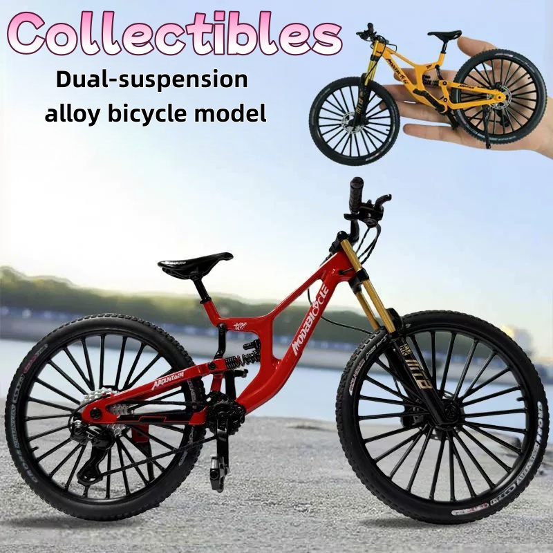 Mountain Biking Holidays - 1:8 Scale Alloy Mountain Bike Model