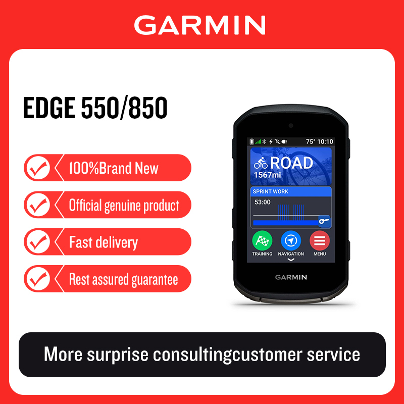 Mountain Biking Holidays - Garmin Edge 550/850 Cycling Computer Outdoor