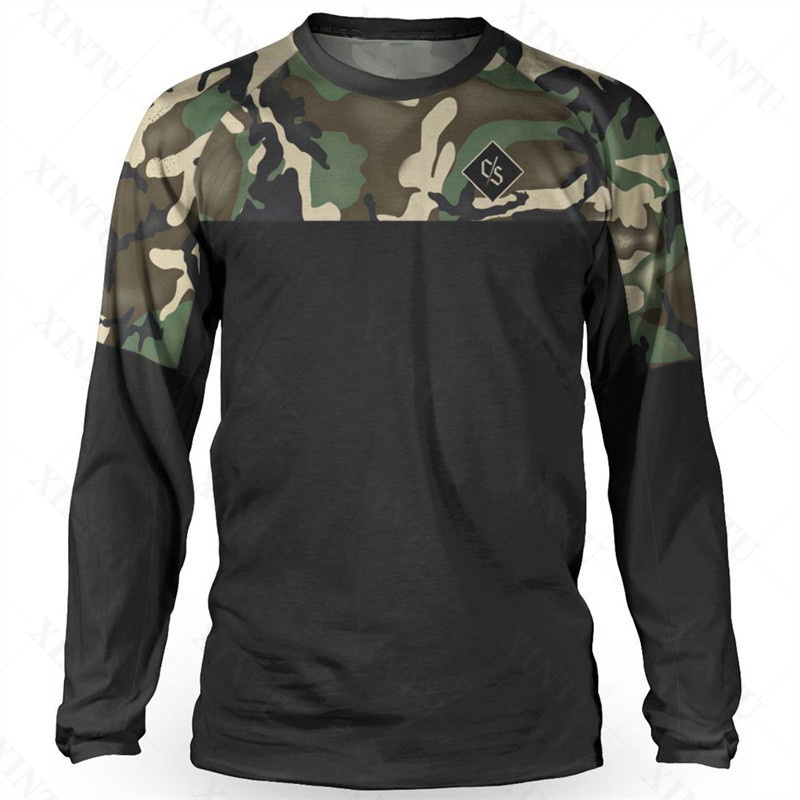 Mountain Biking Clothes - Rời Rider Nam Jersey DH Cảo