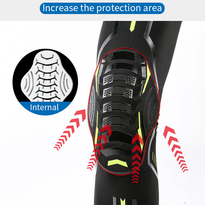 Mountain Biking Knee Pads - 1/2 Pc Knee Brace Compression Knee
