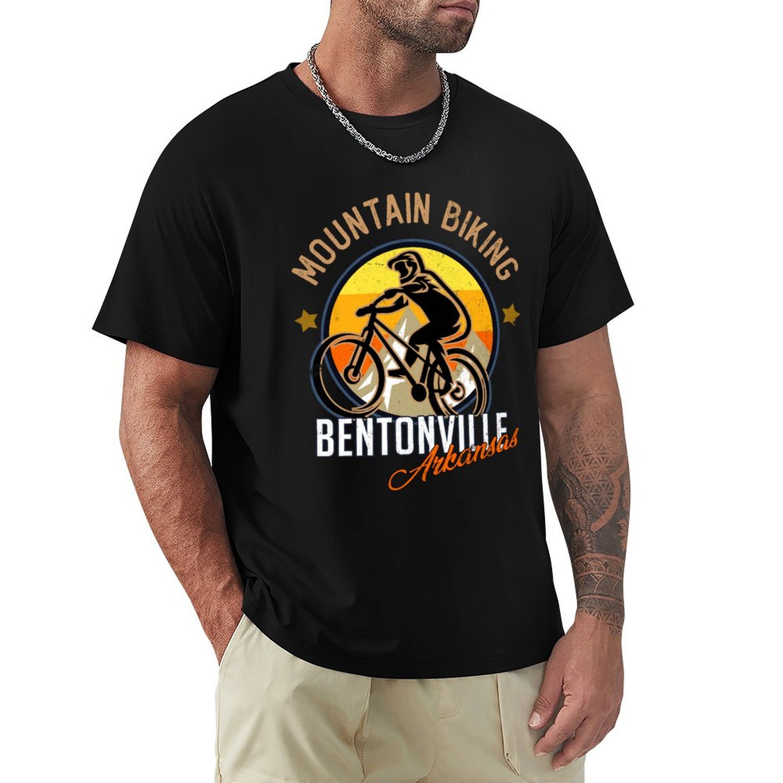 Mountain Biking In Arkansas - bentonville arkansas mountain biking T-Shirt Relaxed