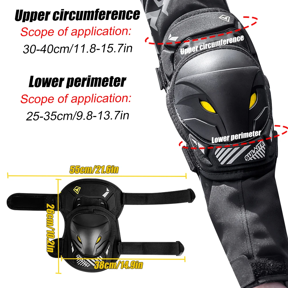 GOMOREON 1Pair Motorcycle Elec - đánh giá và giá Mountain Biking Knee Pads