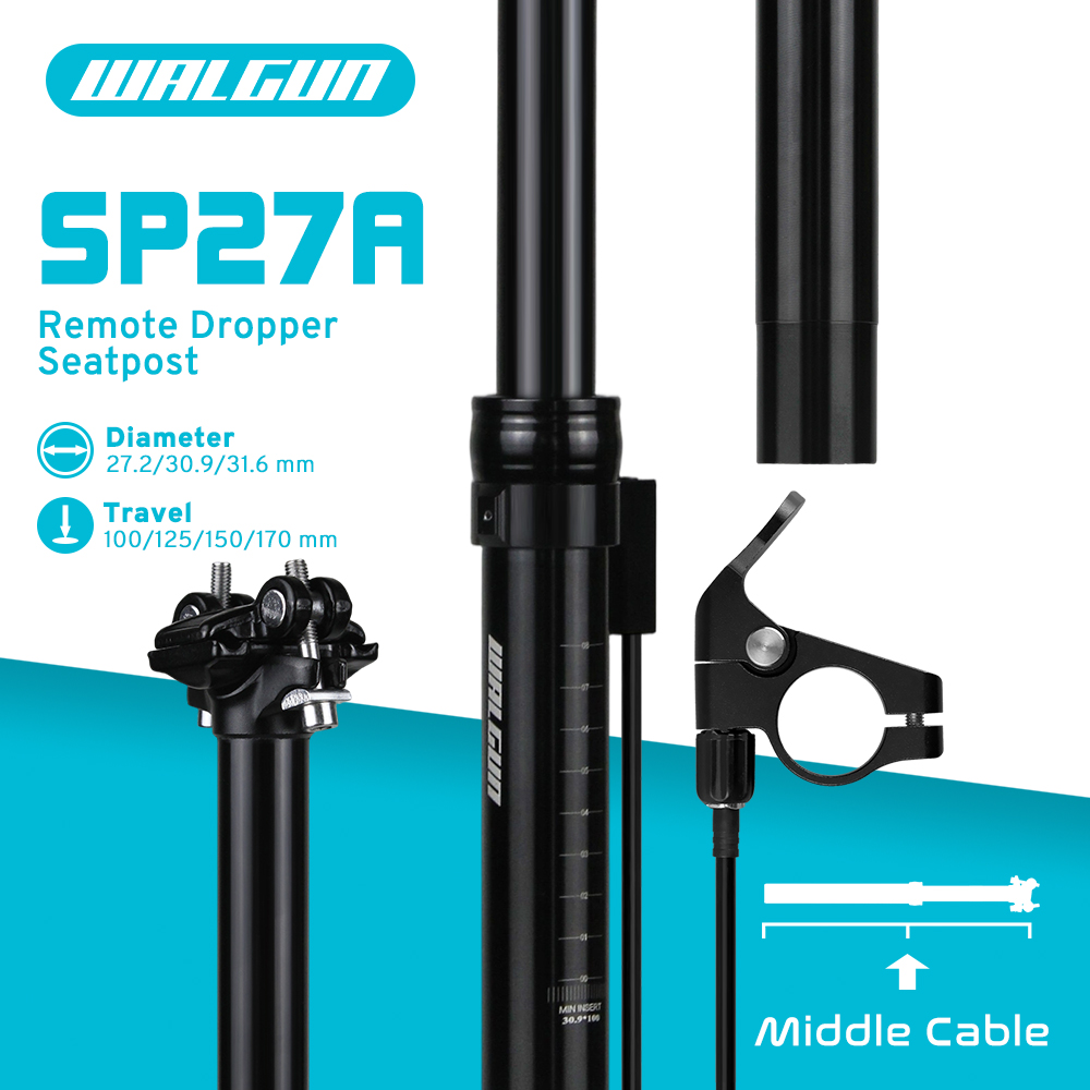 SP27A Bicycle Seat Post Droppe - đánh giá và giá Dropper Post Remote