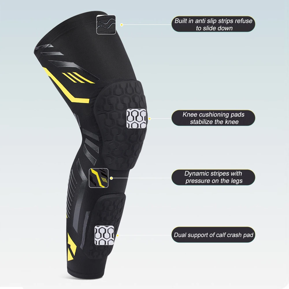 1Piece Padded Knee Compression - đánh giá và giá Mountain Biking Knee Pads