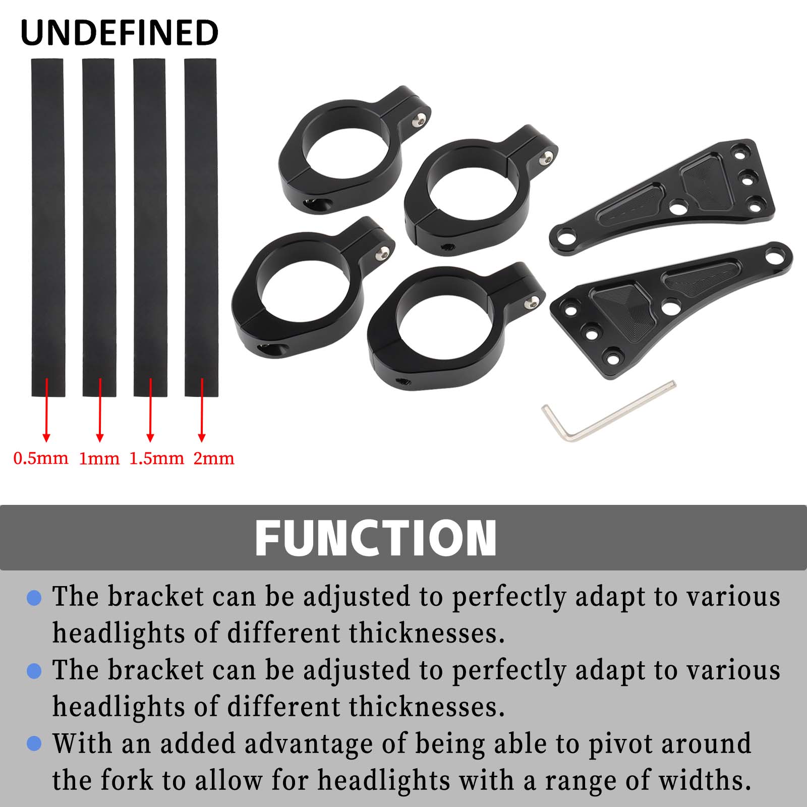 33mm-58mm Headlight Bracket Mo - đánh giá và giá Mountain Biking Shop