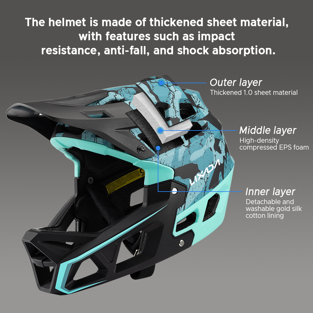 Full Face Mountain Bike Helmet - đánh giá và giá Mountain Biking Helmet Full Face