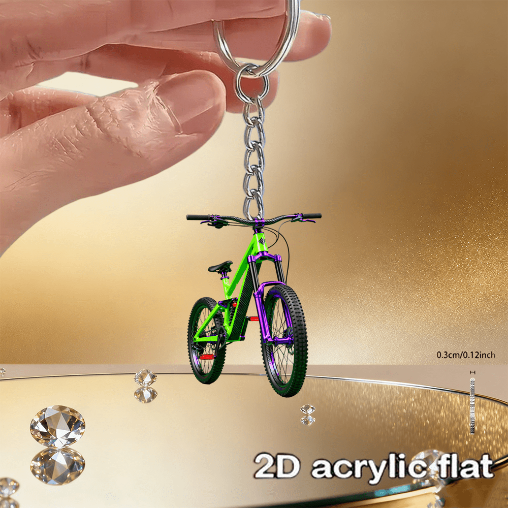 2D Mountain Bike Keychain Vibr - đánh giá và giá Mountain Biking Holidays