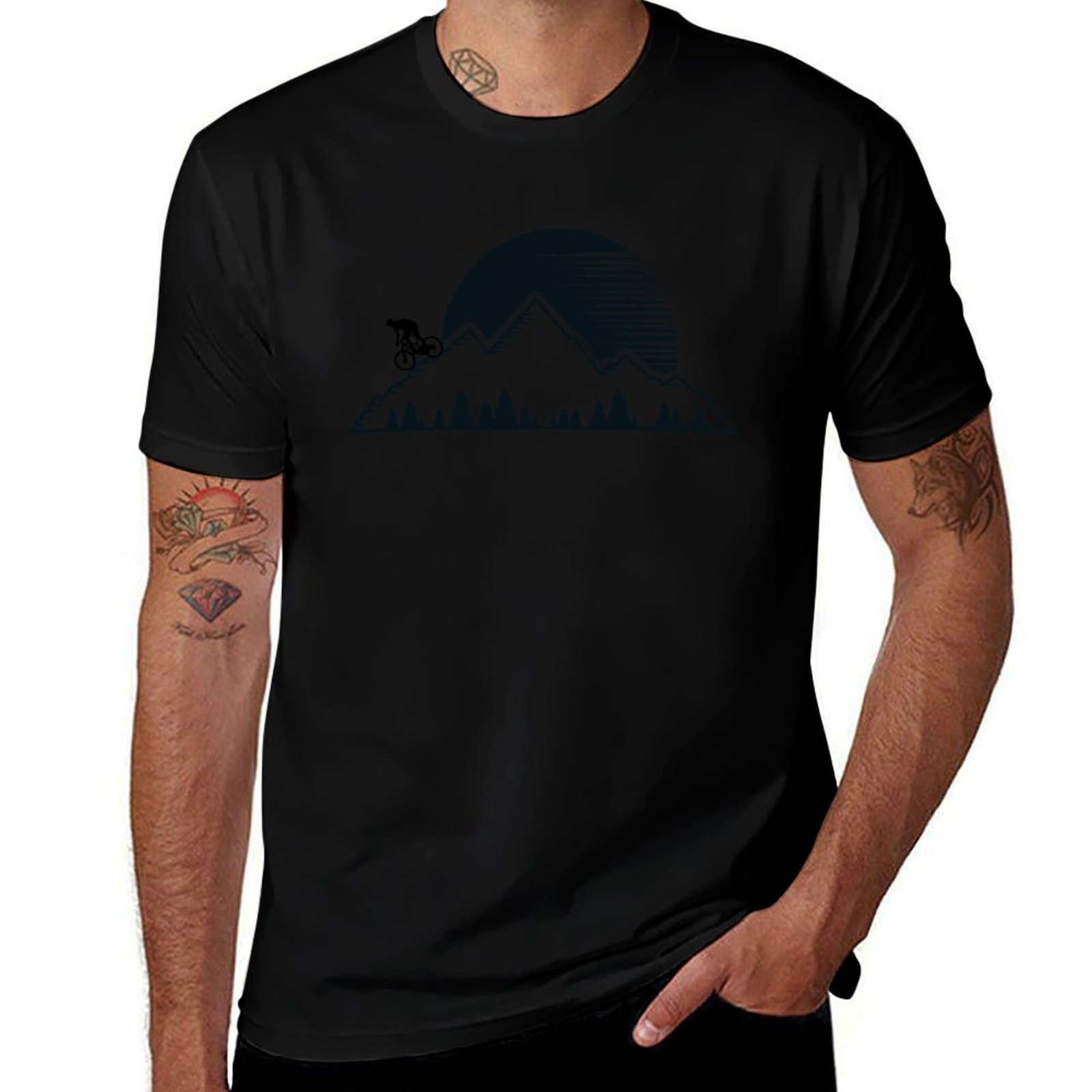 Downhill Mountain Bike T-Shirt - đánh giá và giá Mountain Biking Holidays