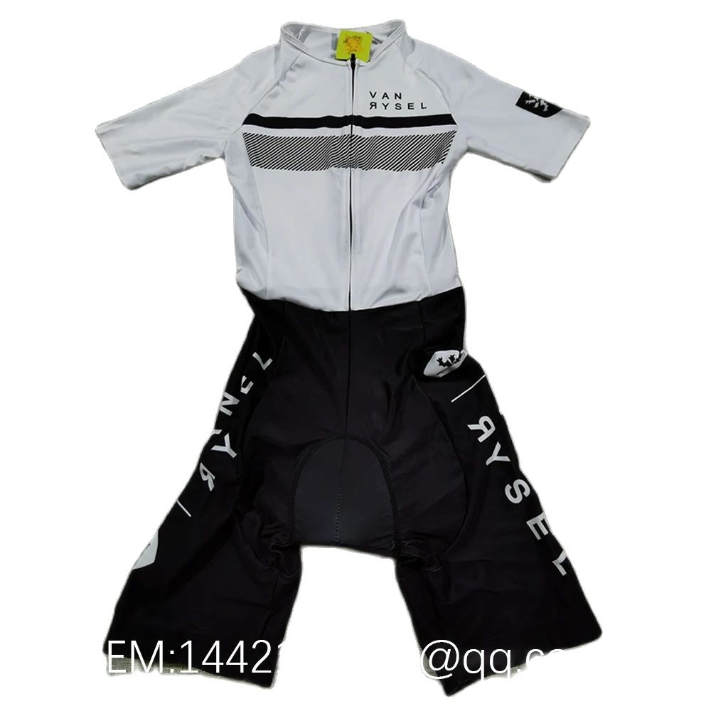 Vanrysel White/black One-piece - đánh giá và giá Mountain Biking Uniform