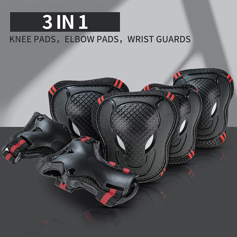 BraceTop 6 Cái/bộ Thanh Thiếu  - đánh giá và giá Mountain Biking Knee Pads
