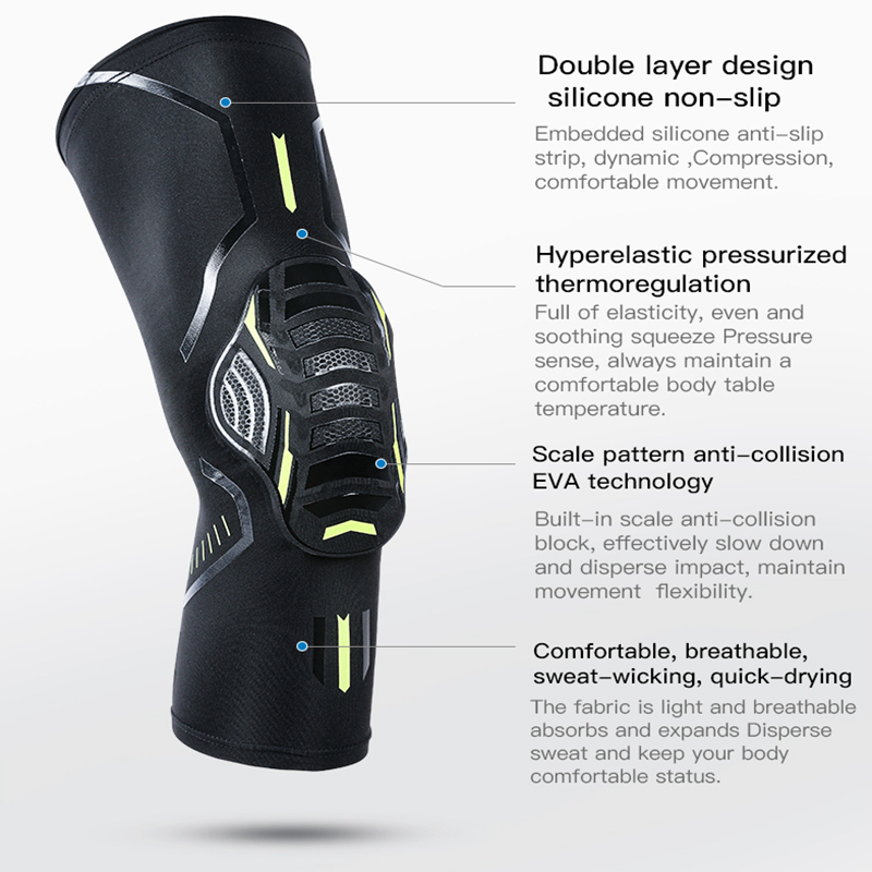 1/2 Pc Knee Brace Compression  - đánh giá và giá Mountain Biking Knee Pads